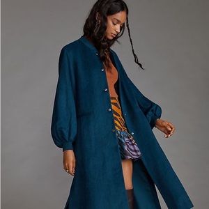 Gorgeous dRA Anthropologie Puff Sleeved Cardigan Coat Size M BNWT!